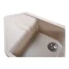 Гранітна мийка Globus Lux GARDA 1000х500-А0004, пiсочний- Фото 4